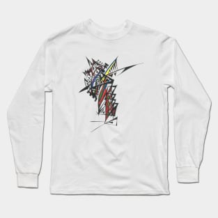 Protection Unique Colorful Abstract Art Long Sleeve T-Shirt